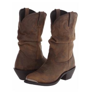 Durango Slouch Leather Cowboy Boots